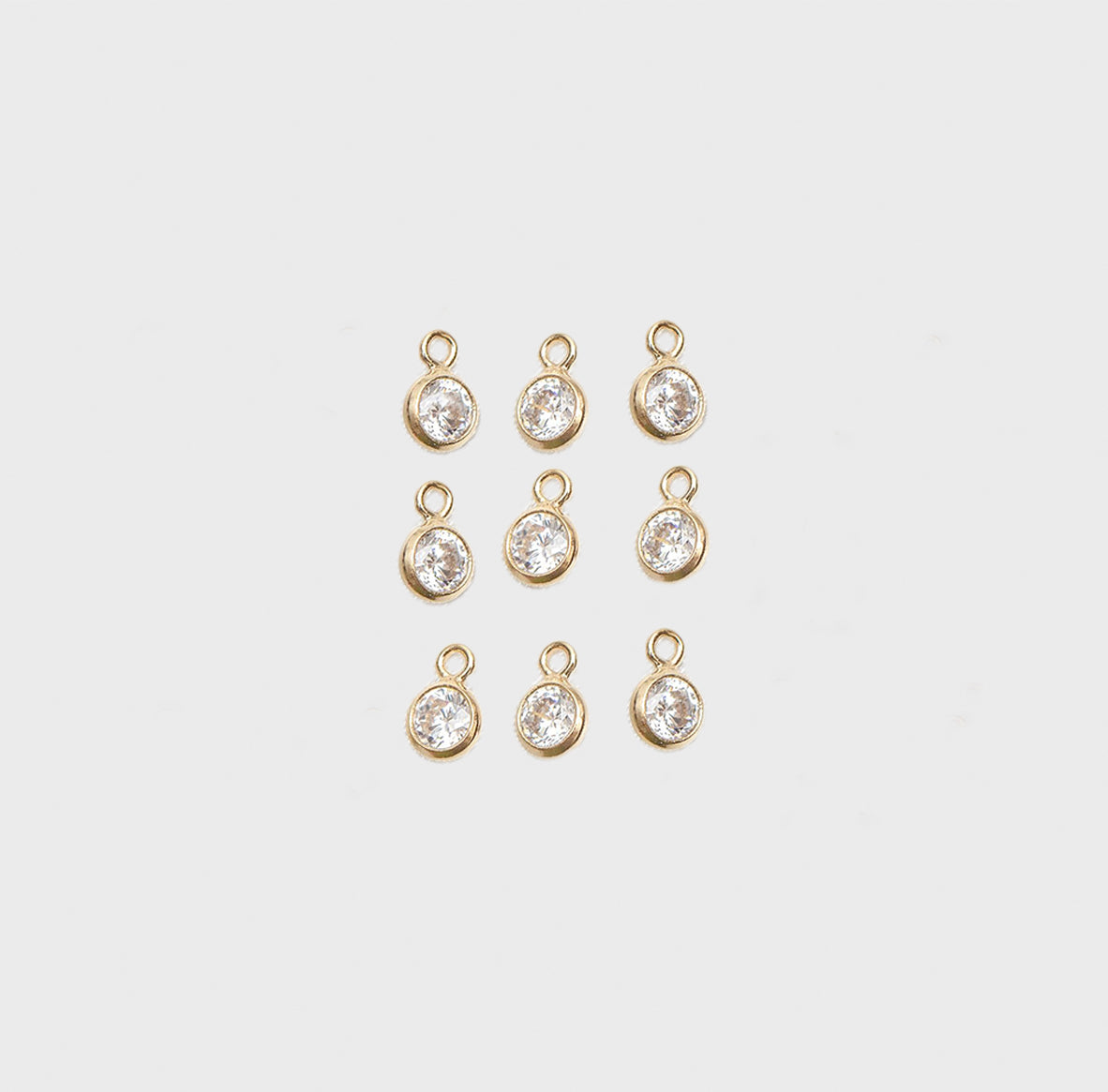 14k april birthstone