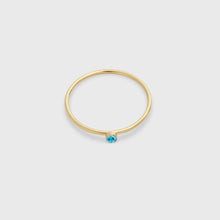 Load image into Gallery viewer, 14k birthstone ring (all 12 months)
