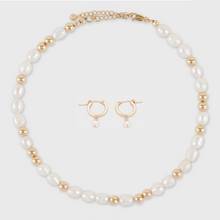 Load image into Gallery viewer, the cuffed pearl lovers set

