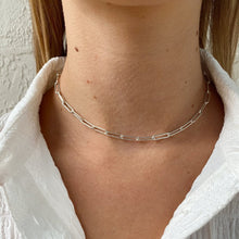 Load image into Gallery viewer, chunky paperclip choker
