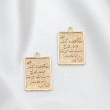 Load image into Gallery viewer, gold &#39;it costs $0.00 to be kind&#39; pendant
