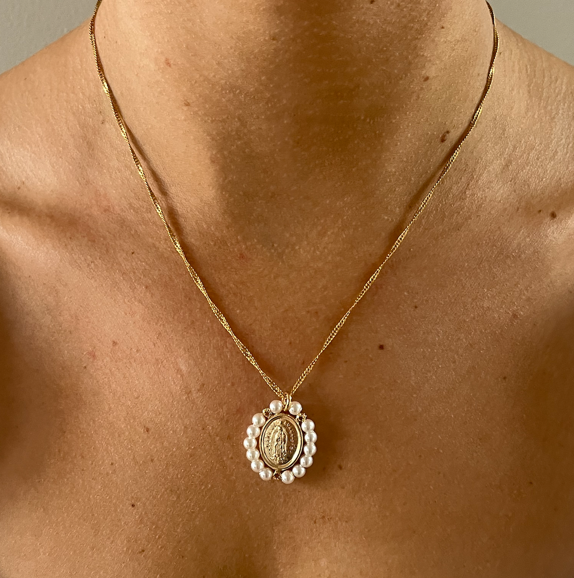 our lady of guadalupe necklace