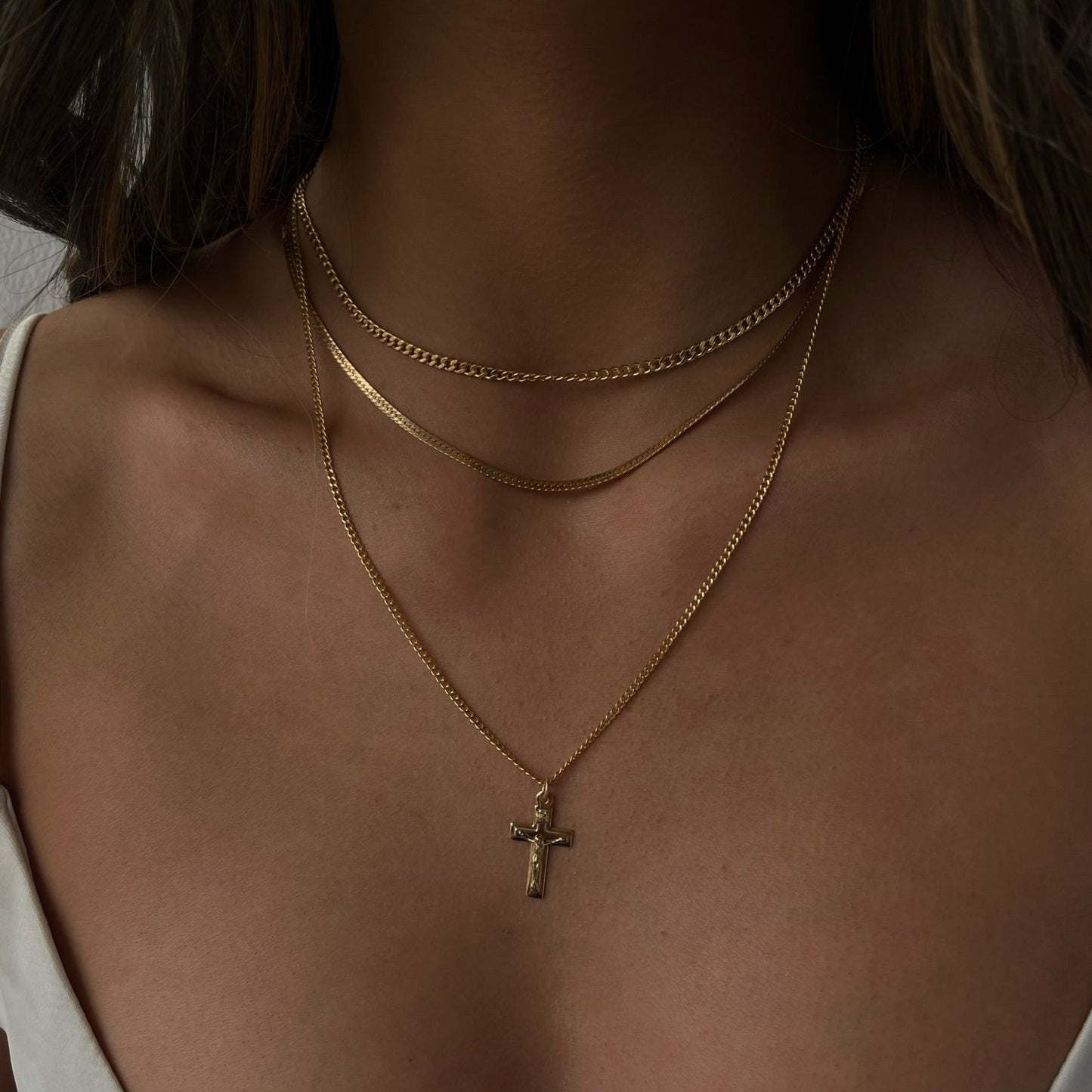 crucifix necklace